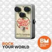 Electro-Harmonix EHX Soul Food Distortion Fuzz Overdrive Effects Pedal FX
