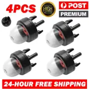 4x Petrol Snap in Primer Fuel Bulbs Pump for Stihl Ryobi WALBRO HUSQVARNA Blower