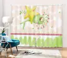 Fat Green Head Fish 3D Curtain Blockout Photo Printing Curtains Drape Fabric