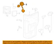 FORD OEM 17-22 F-250 Super Duty Tail Lamps-Backup Lamp Bulb Socket HC3Z13410C (for: Ford)