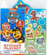 Paw Patrol Sticker Playset, Over 50 Repositionable Paw Patrol Stickers, 2 Play