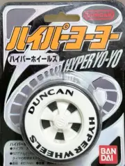 VINTAGE Hyper Yo-Yo Hyper Wheels WHITE DUNCAN Japan Released NOS BANDAI 1998NIB