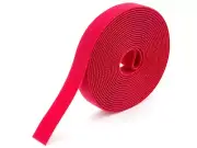 RED Velcro Brand One-Wrap Tape, REASUSABLE FASTENER TAPE 1/2" x 25 Yard Roll