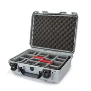 Nanuk 930 Case with Padded Divider (Silver)