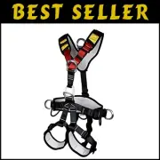 Comfort-Fit Nylon Climbing Harness for Tree and Outdoor Activities - Large Size