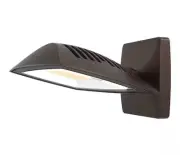 Halo Outdoor Dusk to Dawn or Switch Activated Bronze LED Flood Light ARFL80DBZ