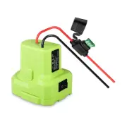 1 Pcs Battery Adapter Connector For Ryobi 18V 14 Gauge With Fuse & Terminal B
