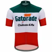 Men Retro team GATORADE Cycling Jersey Bicycle Jersey Cycling Shirt Cycling Tops