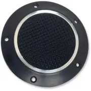 Eddie Trotta Designs Timer Cover Cross Cut 5 Hole Black | TC-555B