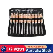 12 Piece Wood Carving Hand Chisel Tool Set