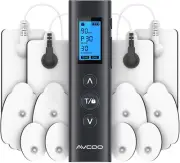 Estimulador muscular compacto de unidad TENS EMS de 30 modos