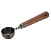 Coffee Measuring Spoon, 4" x 0.8" Coffee Scoop Black