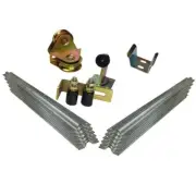 Complete Sliding Gate Hardware Kit for 3m Gate with 68mm flat mounted wheels