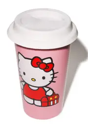Hello Kitty Ceramic Travel Mug