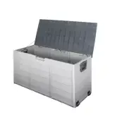 290L Grey Outdoor Storage Box