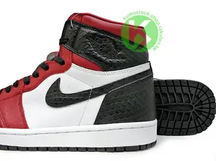 稀少女鞋大尺寸 2020 創新配色 1985 年經典復刻款 九孔鞋洞 NIKE WMNS AIR JORDAN 1 HIGH OG SATIN SNAKE CHICAGO 女鞋 紅白黑 蛇紋 芝加哥 AJ RETRO (CD0461-601) !