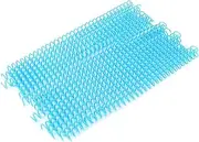 QANYEGN 20 pcs Binding Spiral, Plastic Spiral Binding Coil, Spiral Binding Nails for Office Home Paper Binding (13mmx30 Holes, Blue)