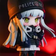Official Girls' Frontline HK416 Figure Q Version Model Statue Toy Collection