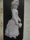 12.5" Jointed Body Doll MADEMOISELLE CHANTELLE Dress Ensemble Pattern / Shandor