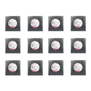 24pc Topchef Square Cake Board/Base Kitchen Baking Pastry Accessory Grey 25cm