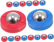 BELLIFFY 32pcs Mini Shuffleboard Pucks Set Tabletop Rollers for Shuffleboard Games Toys Family Shuffleboard Accessories Roll Beads Equipment