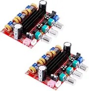 2PCS XH-M139 12V-24V TPA3116D2 2 x 50W 2.1 Channel Digital Audio Power 100W Amplifier AMP Subwoofer