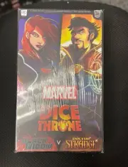 Marvel Dice Throne 2-Player Hero Box Featuring Black Widow Vs Doctor Strange New
