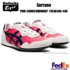 Onitsuka Tiger SERRANO PINK CAMEO / MIDNIGHT 1183B400 701 UNISEX Japan NEW! F/S
