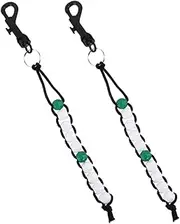 SUPVOX 1 Pair Golf Scorer Stroke Score Counter Golf Training Accessories Golf Putt Counting Tool Key Chain Golf Stroke Counter Golf Key Chain Accessories Golf Bead Stroke Counter Plastic