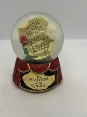 San Francisco Music Box Company Phantom Of The Opera Snow Globe Sheet Music