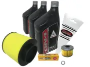 Honda OEM Tune Up Kit for 1998-2004 Honda TRX 450 Foreman with 10W-30 Oil