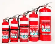 Fire Extinguishers Dry Chemical Powder(ABE) 1kg, 2.5kg, 4.5kg & 9kg.