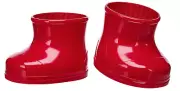 BUILD A BEAR Red Rubber Rain Boots