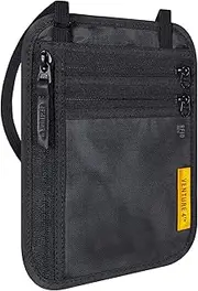 [VENTURE 4TH] Travel Wallet | RFID Passport Holder | Security Neck Pouch