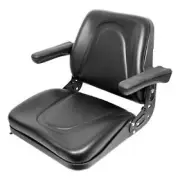 A-T500BL Black Universal Seat Excellent for Hyster/Clark/Yale Forklift