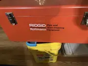Ridgid Kollmann K-39B Drain Cleaning Snake Machine Cordless 12V New!!!