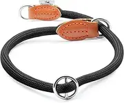 FREUDENTIER® Pull Stop Dog Collar - Retriever Collar - Dog Collar Pull Stop for Small, Medium and Large Dogs (Black, L)