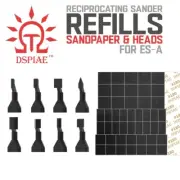 DSPIAE: Sandpaper for ES-A Reciprocating Sanding Head - Model Hobby Tool