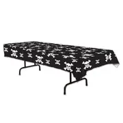 Pirate Skull & Crossbones Plastic Tablecloth