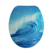 Tsunami Wave Water Soft Close Toilet Seat