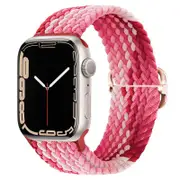 2PCS Straps For Apple Watch Band 38/40/41mm Nylon Adjustable Bracelet iWatch Series