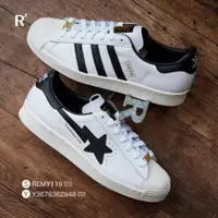 在飛比找蝦皮購物優惠-R'代購 BAPE adidas SuperStar 80S