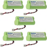 Kastar 5-PACK AAA 3.6V 1000mAh Ni-MH Rechargeable Battery Replacement for Zebra/Motorola Symbol 82-67705-01 Symbol LS-4278 LS4278-M BTRY-LS42RAAOE-01 DS-6878 Cordless Bluetooth Laser Barcode Scanner