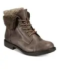 Cliffs By White Mountain Women's Duena Lace-up Hiker Booties Brown Size 9