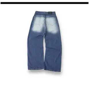 Air BLUE wash JEAN BLUE 牛仔褲水洗白色牛仔褲 1010