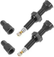 Valve Stem Kit Aluminum Alloy Extendable Tubeless Tire Accessory for Car Truck Bike