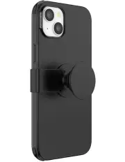 [PopSockets] PopCase iPhone 14 Plus Phone Case Stand Grip Mount Holder in Black