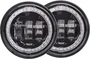 Motorcycle Headlight 4.5 Inch Fog Lights Adapter Ring Motorcycle Headlight For Touring Electra Glide For Road King For Street Glide