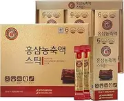 Pocheon Korean Red Ginseng Extract, 30% Ginseng Extract, Single Serving Packs - 30 Sticks (10ml x 30)