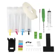 4C Universal CISS for DIY CISS with Drill and Suction Tool and All Accessories Ink Kit Tank Photo Color